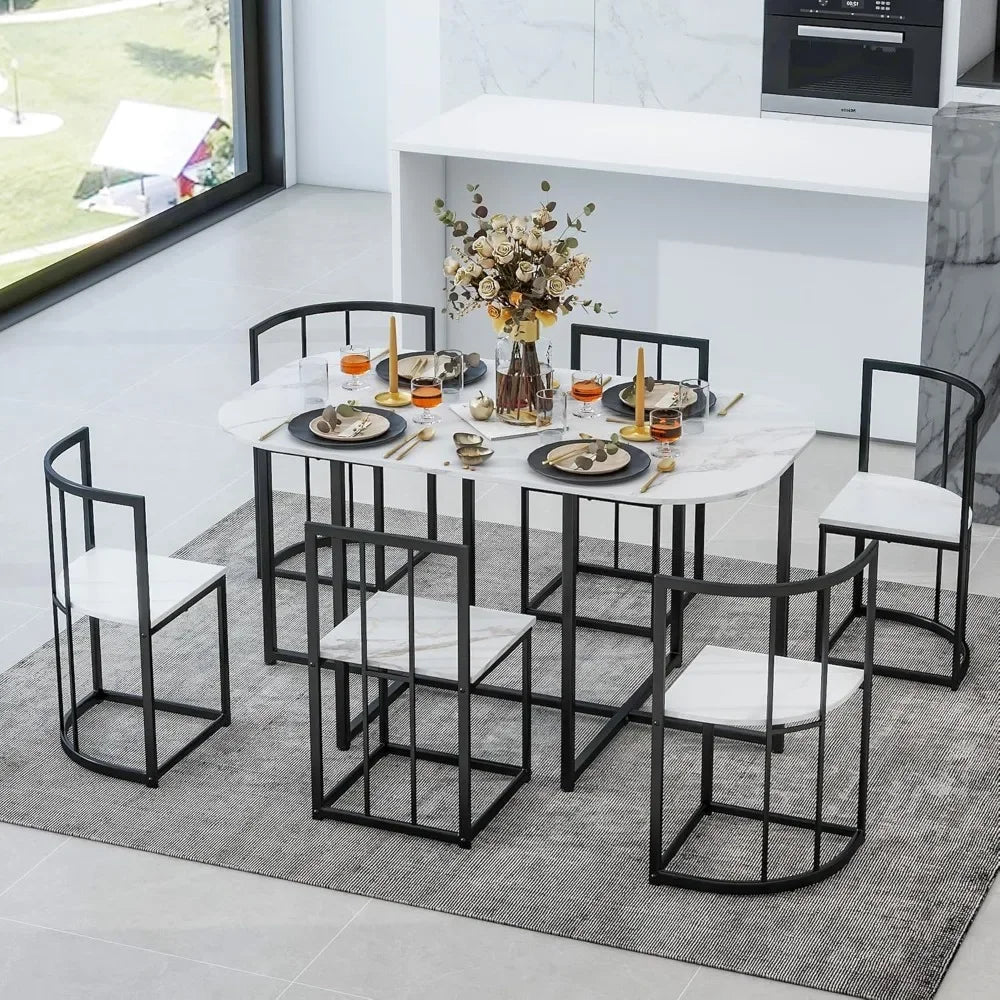 7 Piece Dining Room Table Set